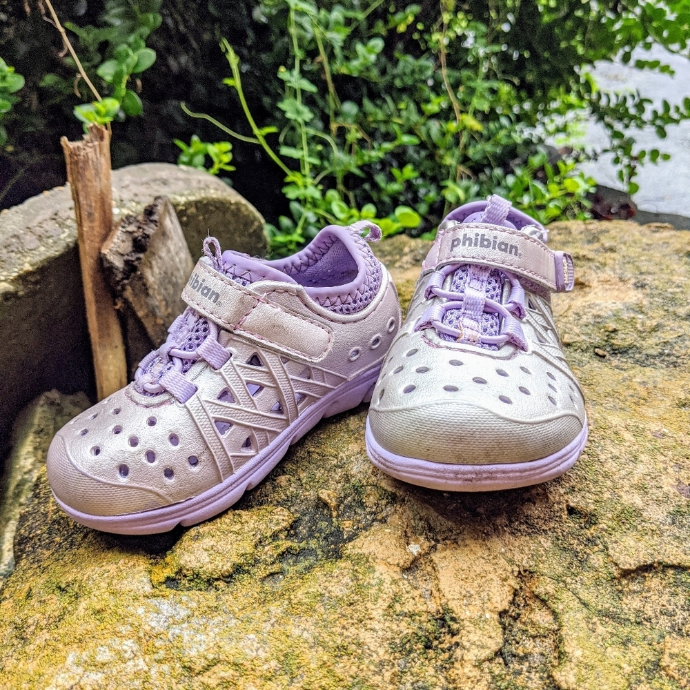 Phibian Made to Play Toddler Lavandwr Shoes
